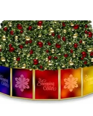 4' Tree Base Skin With RGB Backlighting