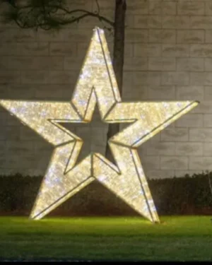 10' Shimmering Star Dimensional Display