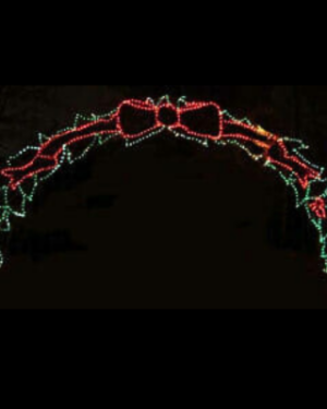 10' Bow Arch Holiday Light Display