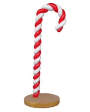 6' Red and White Candy Cane