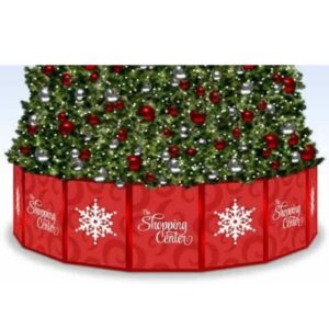 4' Panel Tree Riser Ring With Printed Graphics