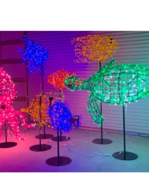 SEALIFE CUSTOM FABRICATED LIGHT DISPLAY