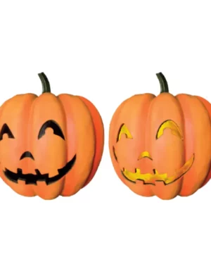 3' Pumpkin Lantern Halloween Fiberglass Display