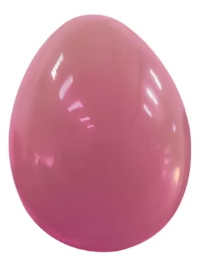 1' Pink Easter Egg Fiberglass Display