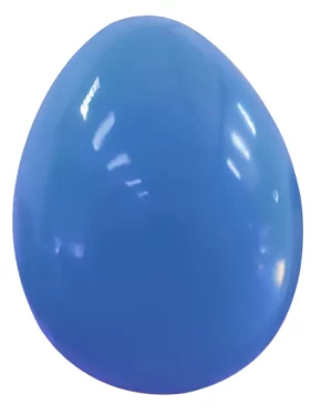 30 cm Blue Easter Egg Fiberglass Display