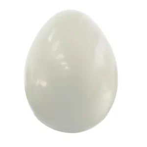 1' White Easter Egg Fiberglass Display