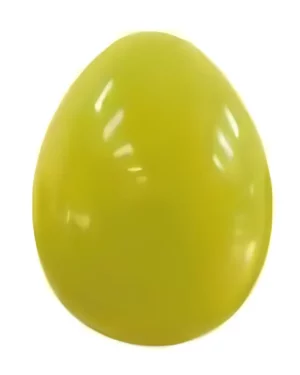 1' Yellow Easter Egg Fiberglass Display