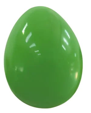 1' Green Easter Egg Fiberglass Display