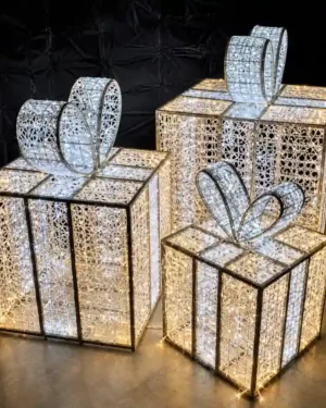12" Majestic Package Holiday Light Display