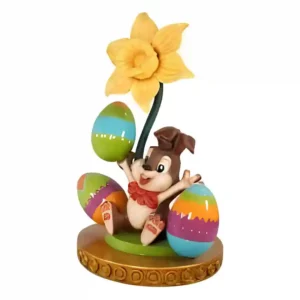 7' Easter Flower and Multicolored Eggs Fiberglass Display