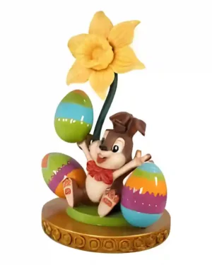 7' Easter Flower and Multicolored Eggs Fiberglass Display