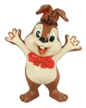 3 Foot Easter Bunny Standing Fiberglass Display
