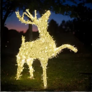 Creative Displays 6.5 Ft Grapevine Deer