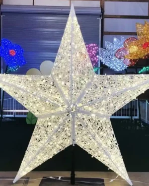 13.75' Hollow Star Dimensional Display