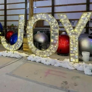 2D Letter Displays