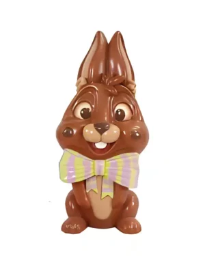 7' Chocolate Easter Bunny Fiberglass Display