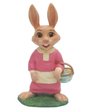 2 Foot Berta The Easter Bunny Fiberglass Display