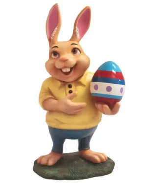 2 Foot Ben The Easter Bunny Fiberglass Display