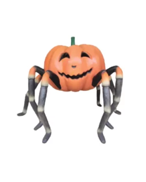 3' Spider Pumpkin Halloween Fiberglass Display