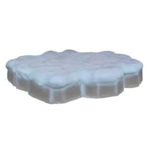 1' Snowflake Fiberglass Holiday Display