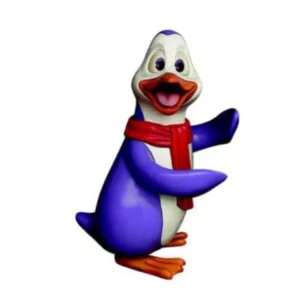 3' Phil the Penguin Building Fiberglass Display