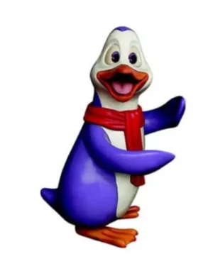 3' Phil the Penguin Building Fiberglass Display