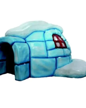 4' Igloo Fiberglass Holiday Display