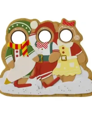 5' Gingerbread in Making Photo Op Fiberglass Display