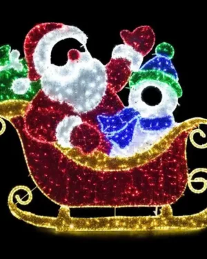 2D Christmas Light Displays