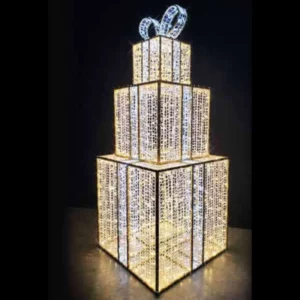 9' Majestic Packages Holiday Light Display