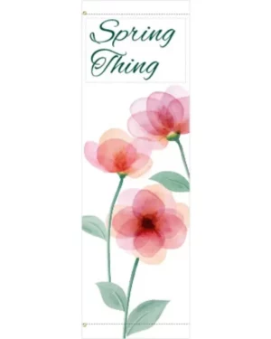 Creative Displays Blush Pink Watercolors Street Banner