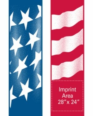 Double Glory Stars & Stripes Street Banner Set 97114