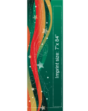 Green Streamer Celebration Street Banner