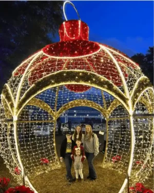 Immersive Christmas Decor in Kansas City