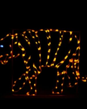 5' Tiger Holiday Light Display