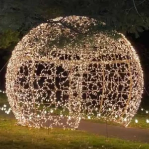 12' Bauble Walkthrough Ornament Holiday Light Display