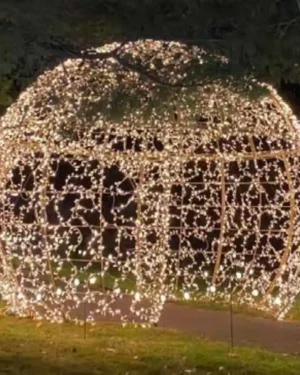 12' Bauble Walkthrough Ornament Holiday Light Display