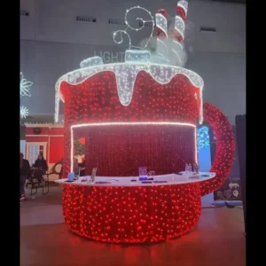 Hot Chocolate Bar Dimensional Display Walkthrough