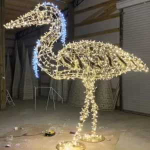 3D CRANE CUSTOM HOLIDAY LIGHT DISPLAY