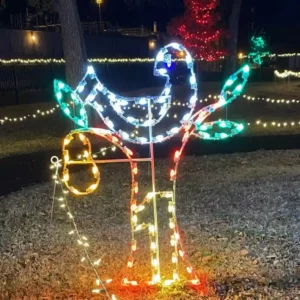 8' Twelve Days of Christmas - Day 1 Holiday Light Display