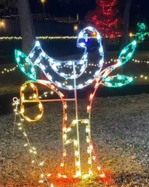 8' Twelve Days of Christmas - Day 1 Holiday Light Display