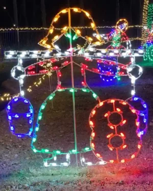 Creative Displays 12 Days of Christmas Day 8 Holiday Light Display
