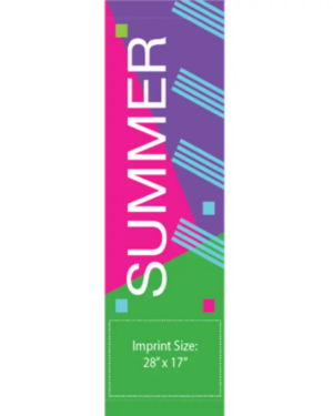 Bright Summer Colors Street Banner