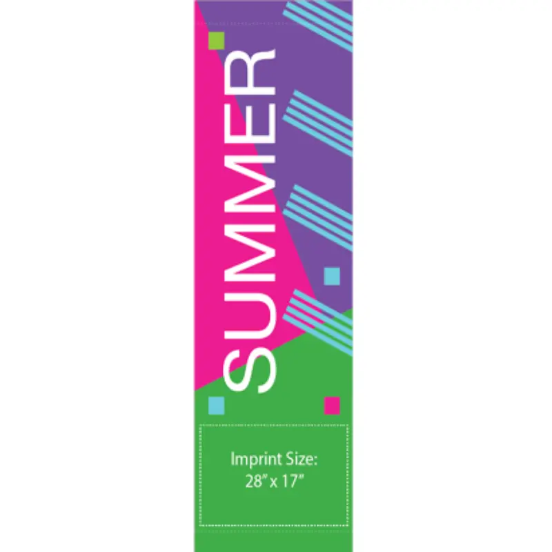 Bright Summer Colors Street Banner