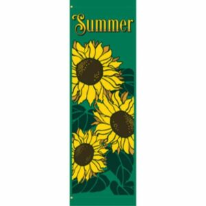 Fields Of Sunflowers Street Banner