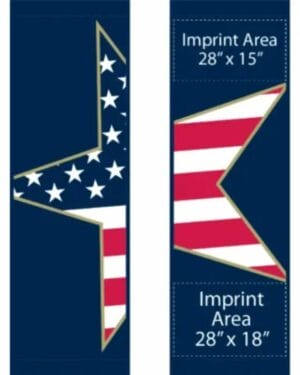 Let Freedom Star Ring Street Banner Set 17302