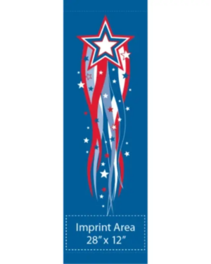 Freedom Star Street Banner 17204