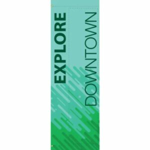 Creative Displays Explore Street Banner
