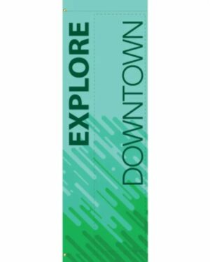 Creative Displays Explore Street Banner