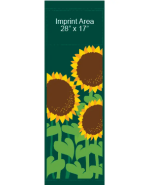 Creative Displays Fancy Sunflowers Trio Street Banner